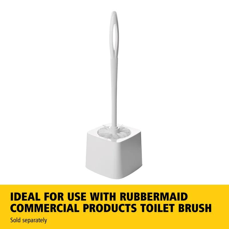 Toilet Bowl Brush Holder 5X5X3.90 IN Plastic White 1/Each