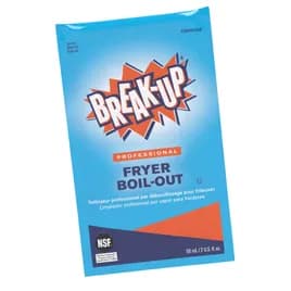 Suma® Break-Up® Boil-Out Fryer Cleaner 2 FLOZ Non-Caustic Liquid RTU Kosher 36/Case