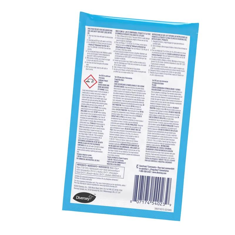 Suma® Break-Up® Boil-Out Fryer Cleaner 2 FLOZ Non-Caustic Liquid RTU Kosher 36/Case