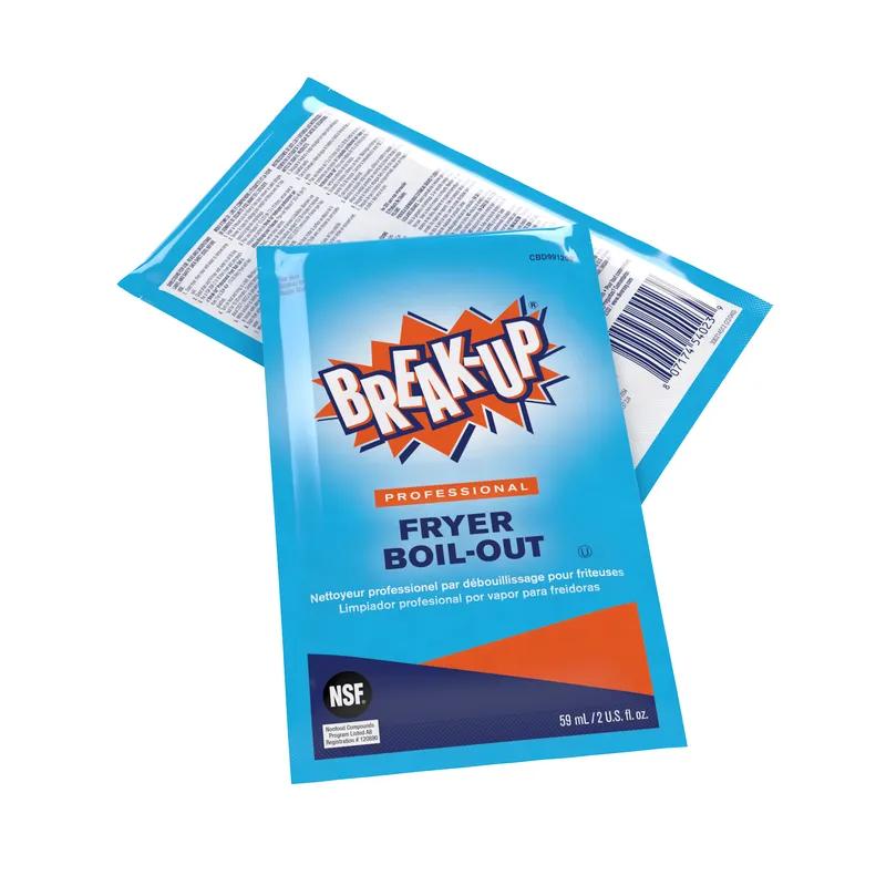 Suma® Break-Up® Boil-Out Fryer Cleaner 2 FLOZ Non-Caustic Liquid RTU Kosher 36/Case