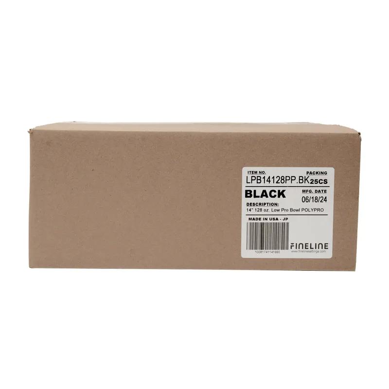 ReForm Bowl 128 OZ PP Black Round 25/Case