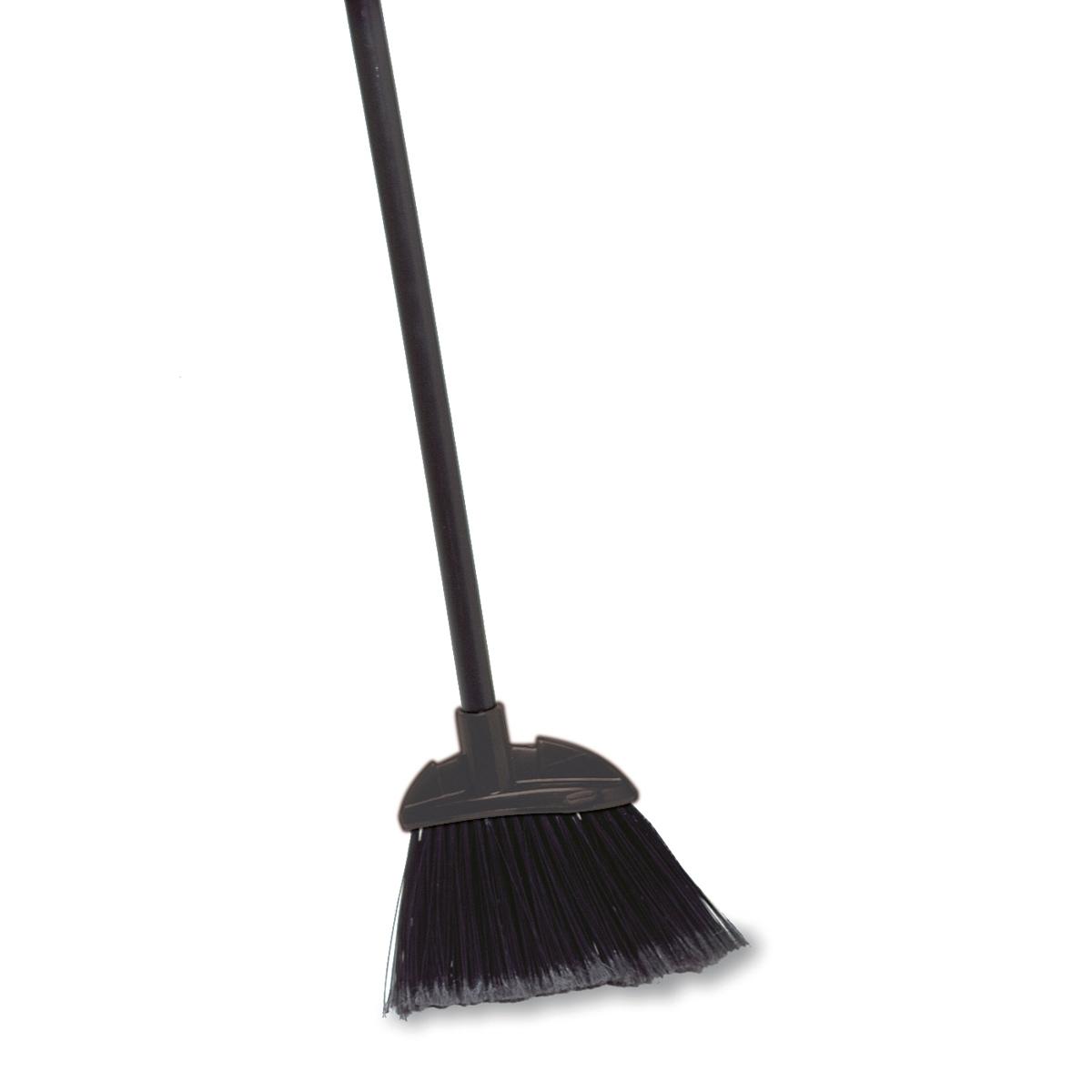 Executive Series™ Lobby Broom 35IN Black Vinyl PP With 7.5IN Head 1/Each