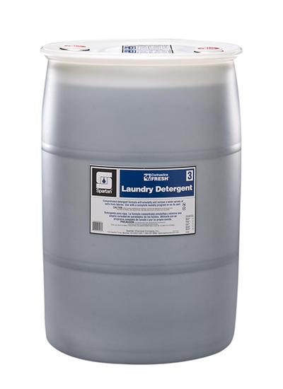 Clothesline Fresh® Laundry Detergent 3 Pleasant Scent 55 GAL Neutral Liquid 1/Drum
