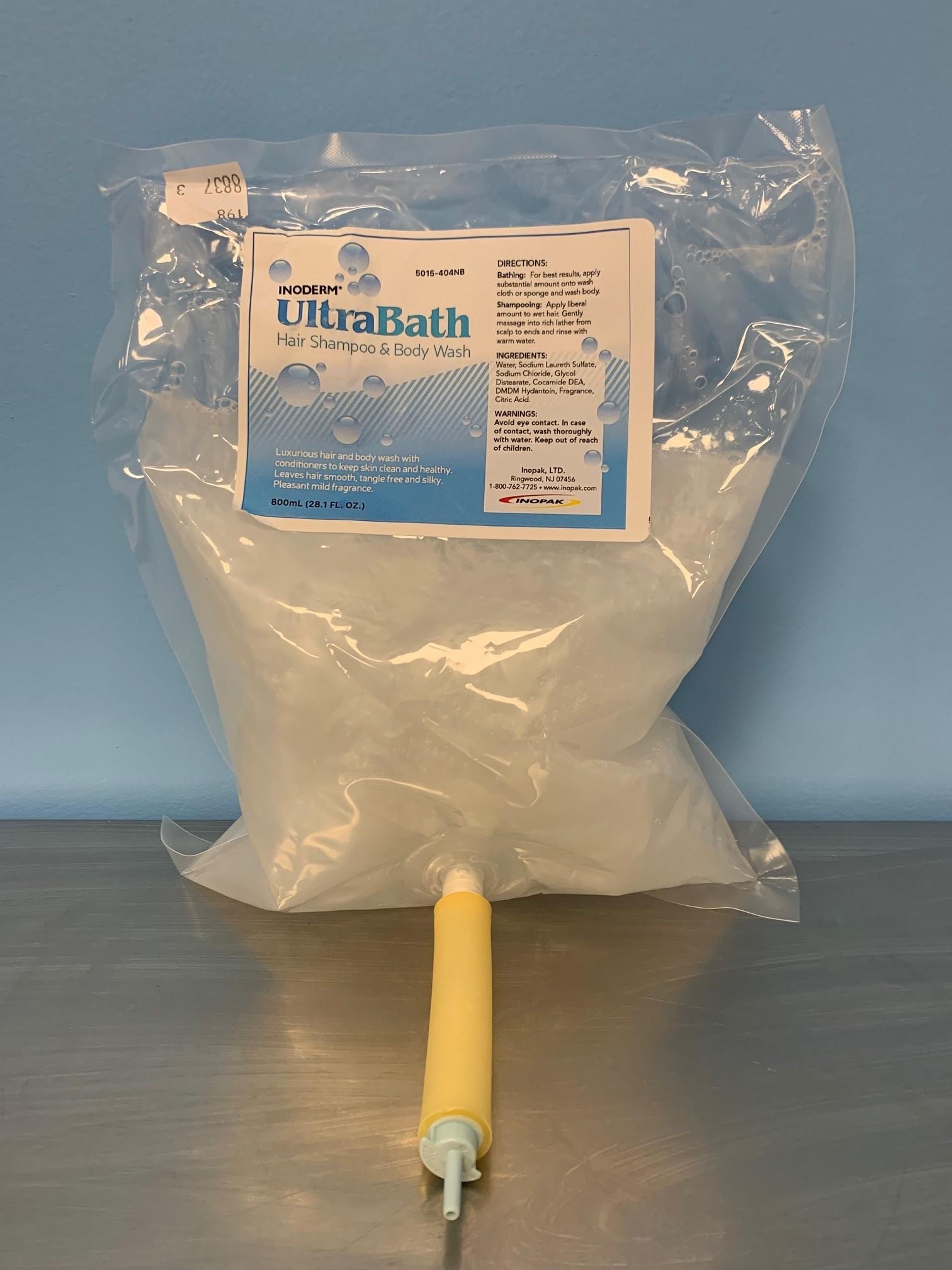 UltraBath Hair & Body Wash Liquid 800 mL Refill 12/Case