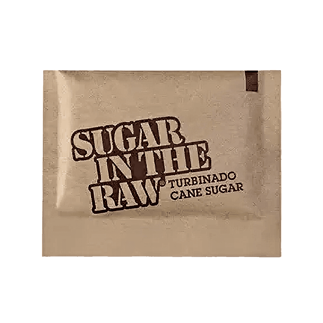 Sugar In The Raw® Turbinado Sugar Brown Single Packets 1200/Case