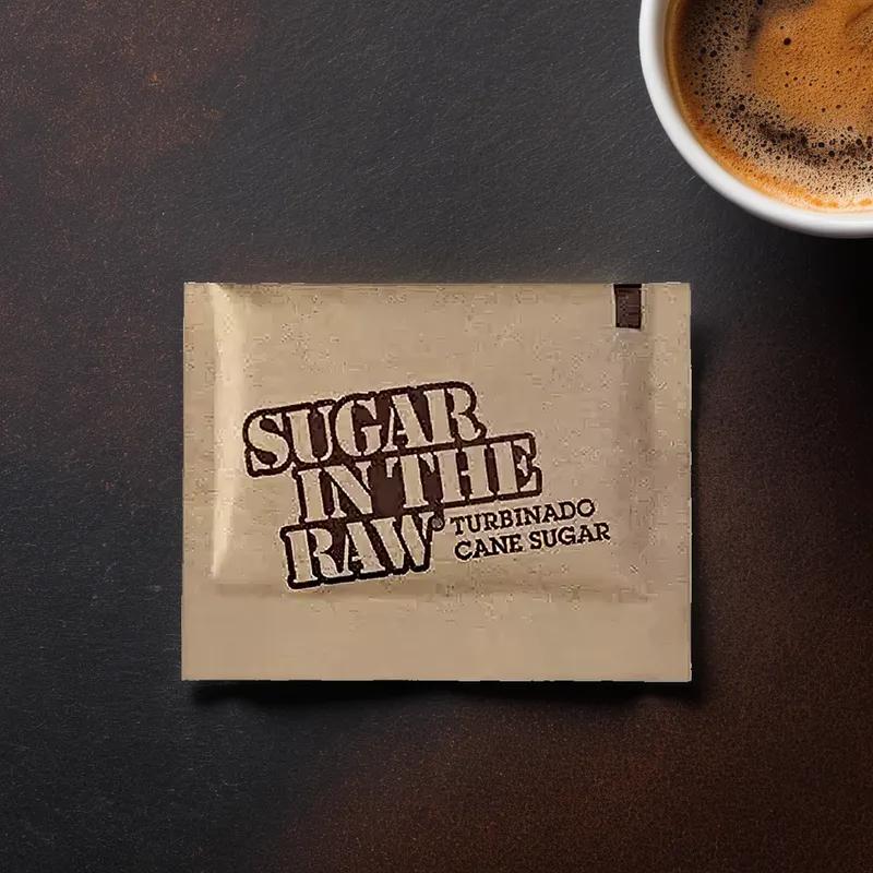 Sugar In The Raw® Turbinado Sugar Brown Single Packets 1200/Case