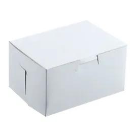 Cake Box Full Size 28X18X5 IN Corrugated Paperboard White Rectangle 1-Piece 25/Bundle