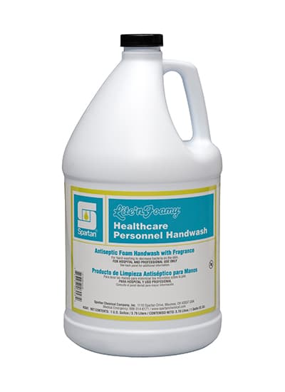 Lite'n Foamy® Healthcare Personnel Handwash Ready-to-Use (RTU) 1 GAL Spring Meadow Teal 4/Case