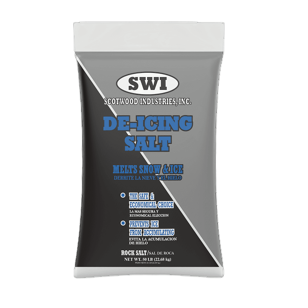 Ice Melt 50 LB Pink Rock Salt Sodium Chloride Bag 50/Pallet