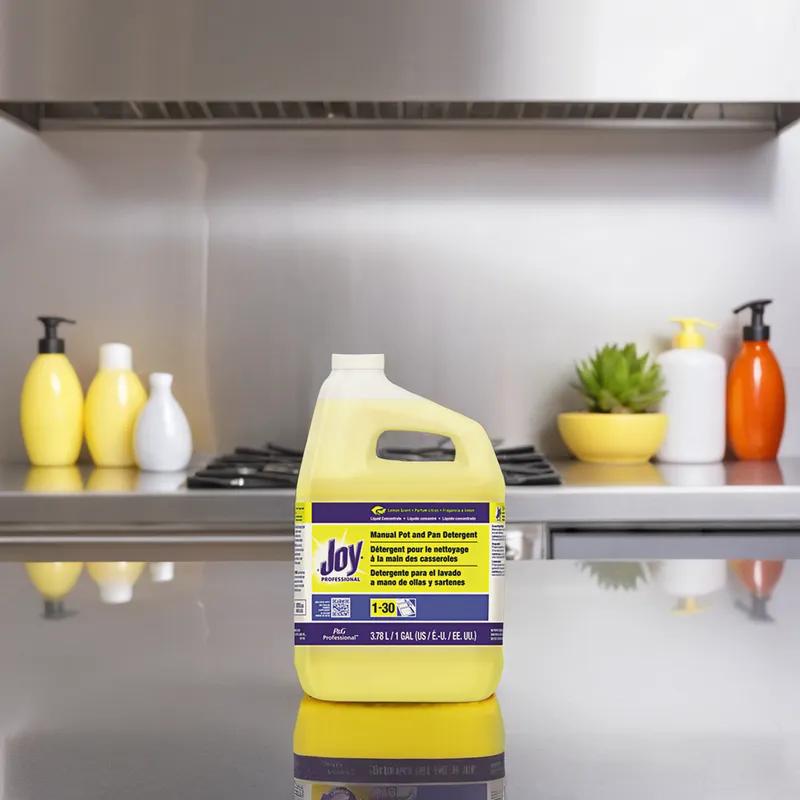 Joy® Lemon Manual Dish Detergent 1 GAL Liquid 4/Case