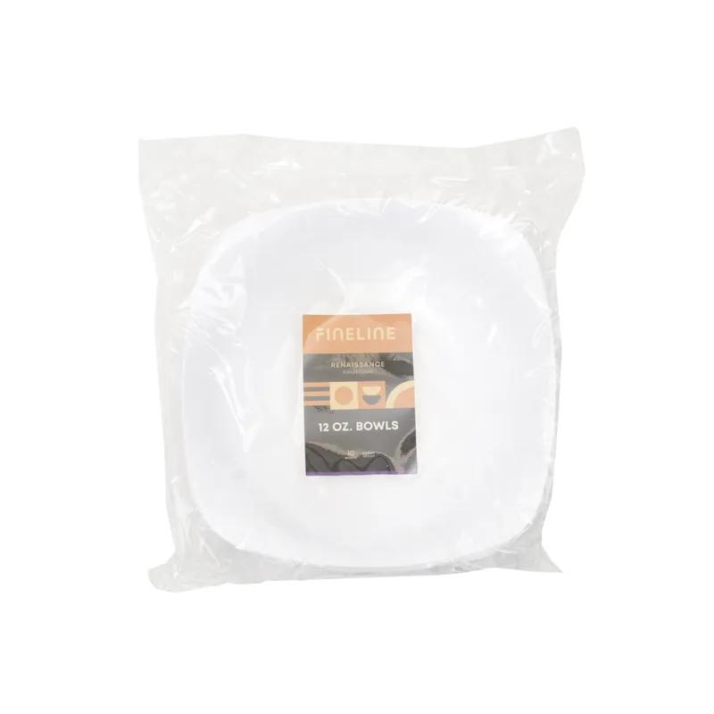 Soup Bowl 12 OZ White Square 120/Case