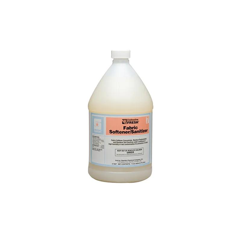 Clothesline Fresh® Fabric Softener/Sanitizer 7 Mild Scent 1 GAL Mild Acid 4/Case