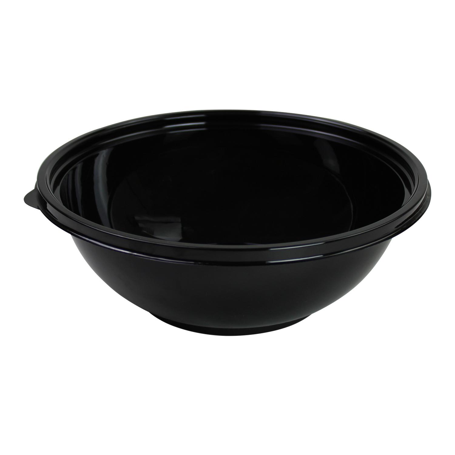 Bowl 80 OZ PET Black Round 50/Case