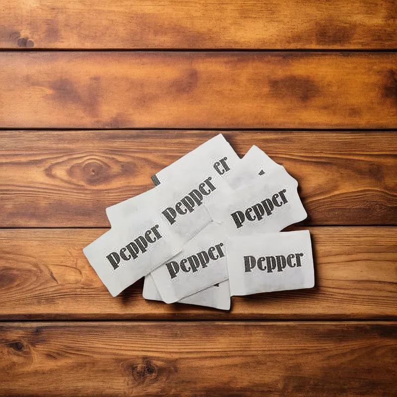 Black Pepper 0.1 G Single Packets 3000/Case