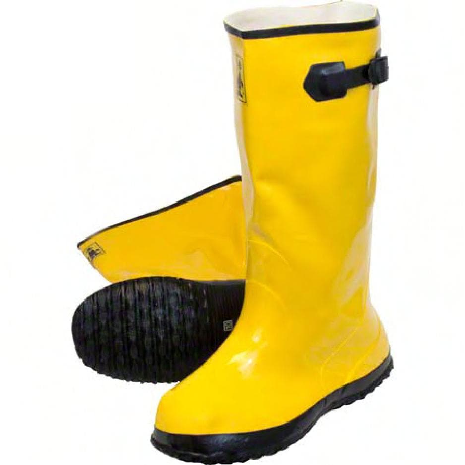 Safety Zone® Boot 14 Yellow Black Rubber 1/Pair
