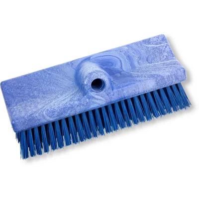 Sparta® Deck Brush 10 IN Plastic Blue Color Coded Bi-Level 1/Each
