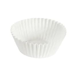 Baking Cup 5 IN Paper White Fluted 10000/Case