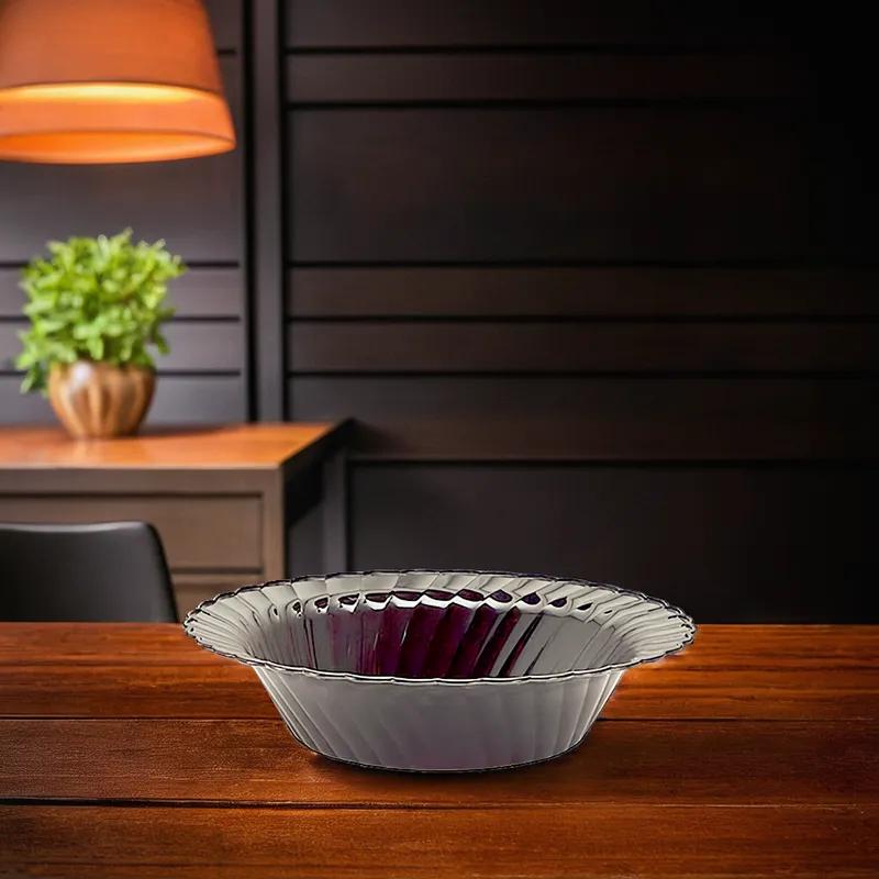 WNA Classicware® Bowl 10 OZ Plastic Black Round 180/Case