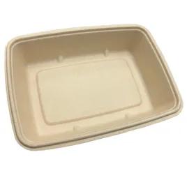 Take-Out Container Base Medium (MED) 30 OZ Pulp Fiber Kraft Rectangle 300/Case