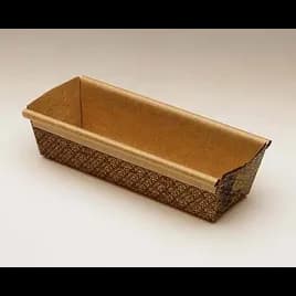 Loaf Baking Mold 3.75X2X2 IN Rectangle Poly Coated Inside 1050/Case