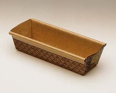 Loaf Baking Mold 3.75X2X2 IN Rectangle Poly Coated Inside 1050/Case