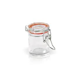 Jar Mini 1.5 OZ 1.6X2.5 IN Glass Clear Red Seal Reusable 12 Count/Pack 2 Packs/Case 24 Count/Case