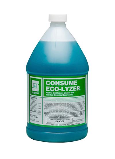 Consume Eco-Lyzer® Floral Cleaner & Deodorizer 1 GAL Neutral Concentrate Quat 4/Case