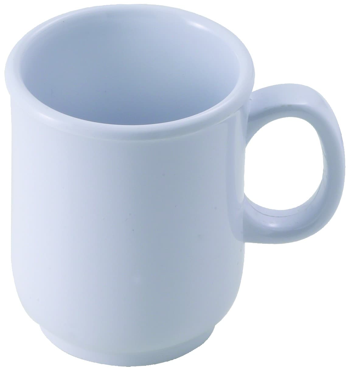 Boulbous Mug Melamine White Dishwasher Safe 12 Count/Case