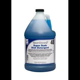 SparClean® Super Suds 48 Clean Scent Manual Dish Detergent 1 GAL Neutral Liquid 4/Case