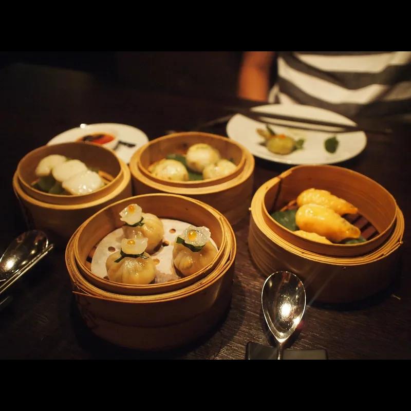 Dim Sum Steamer Giant 11.8X2.6 IN 55 OZ Bamboo Natural 5 Count/Case