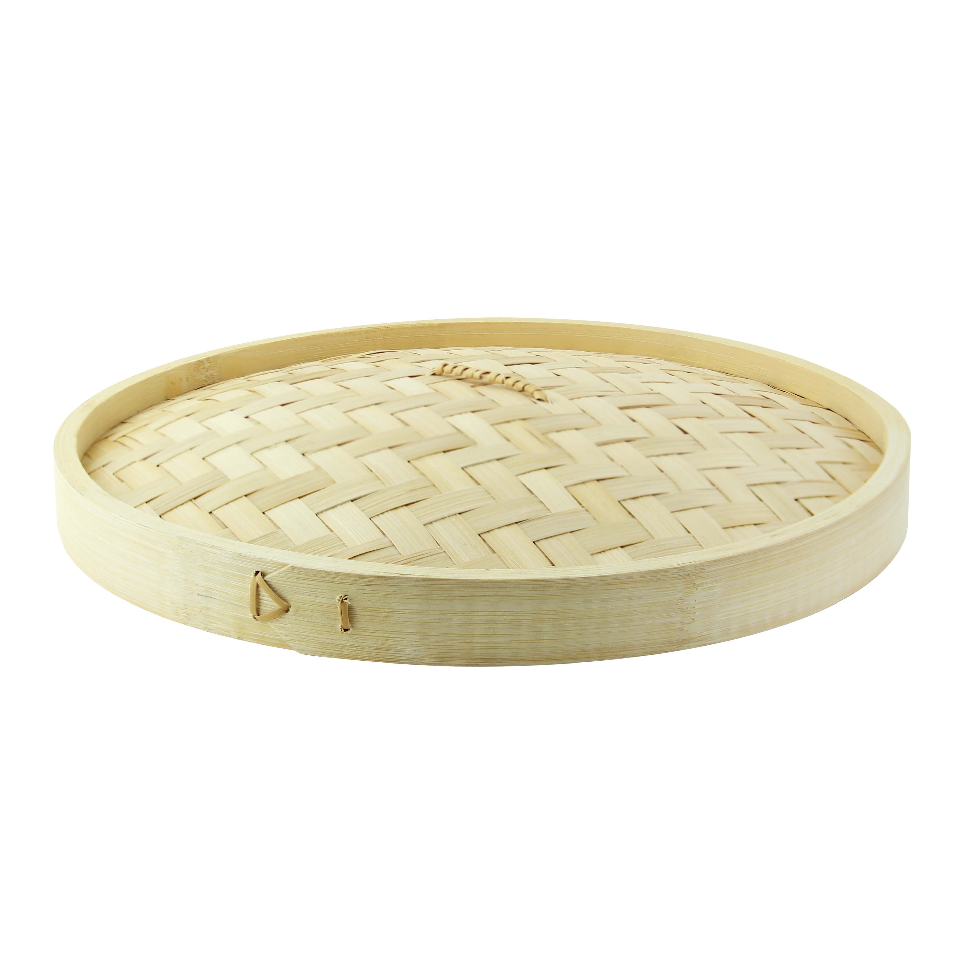 Lid 11.8X1.2 IN Bamboo Natural For Container 2 Count/Pack 5 Packs/Case 10 Count/Case