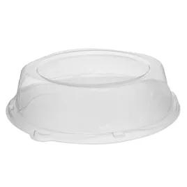 Caterware® Lid Dome 12X3 IN PET Clear Round For Container 50/Case