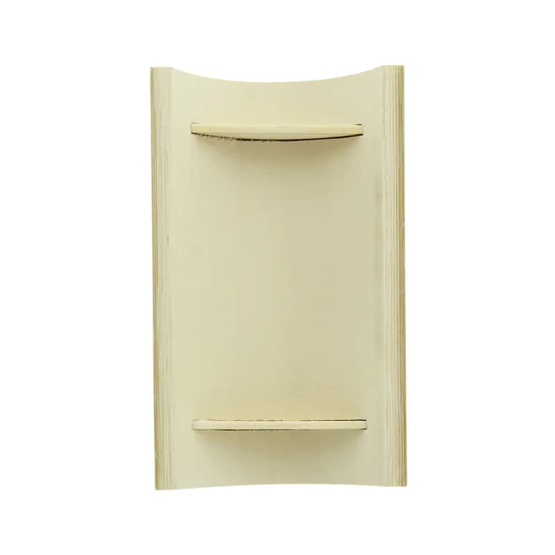 Plate 3.9X2 IN Bamboo Natural Half Round Freezer Safe 20 Count/Pack 10 Packs/Case 200 Count/Case