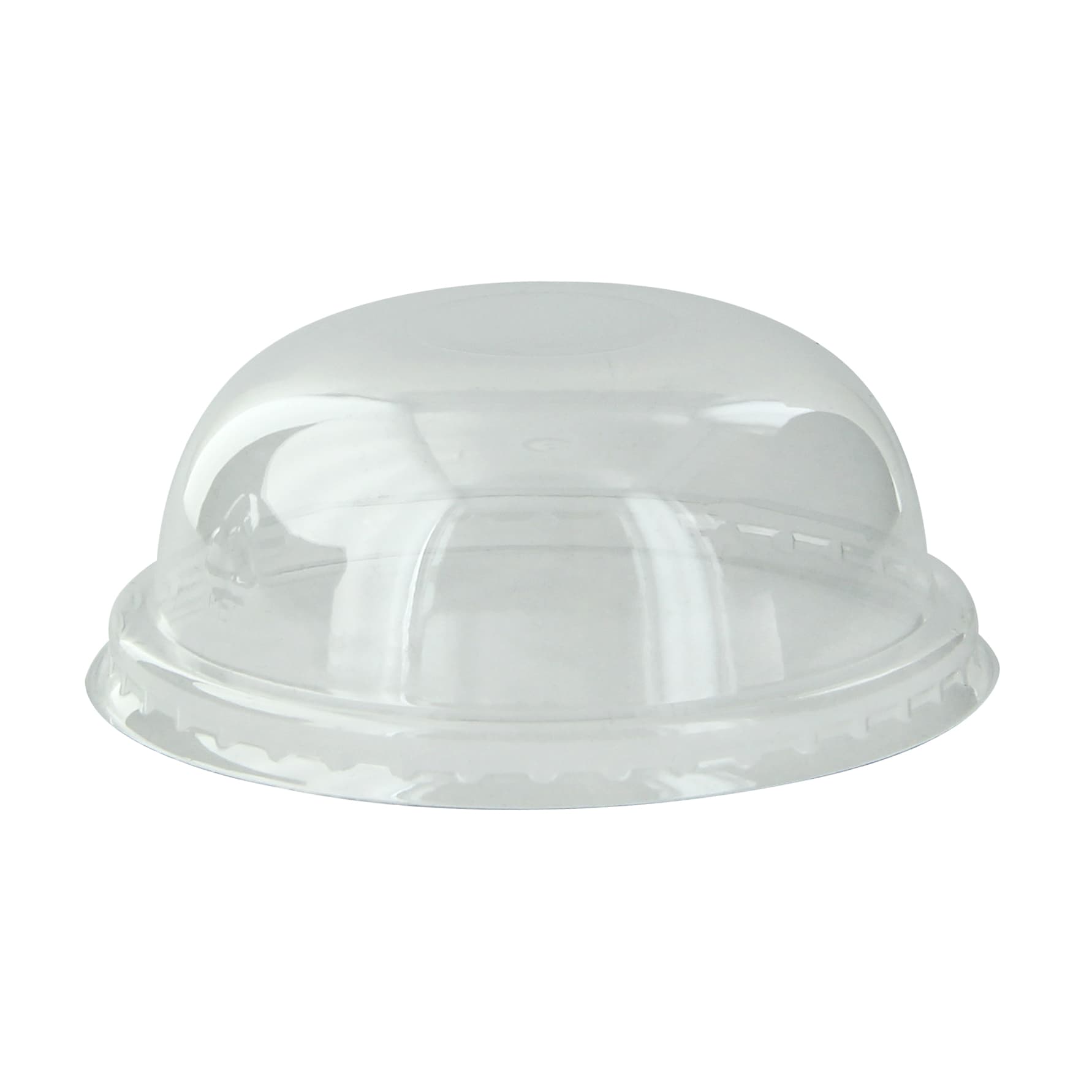 Lid Dome 3.34X1.41 IN PET Clear For Container Freezer Safe 100 Count/Pack 10 Packs/Case 1000 Count/Case