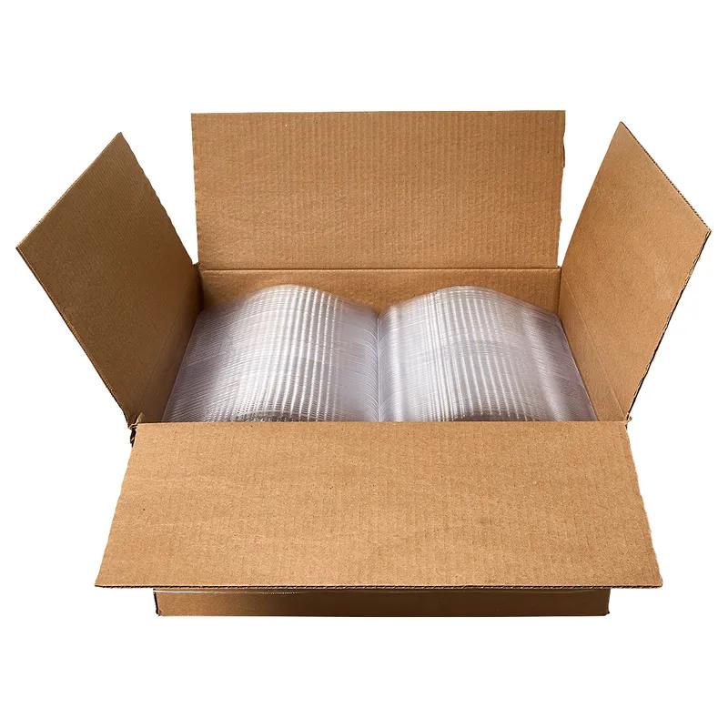 Pie Hinged Container With Dome Lid 8 IN OPS Clear Round 100/Case