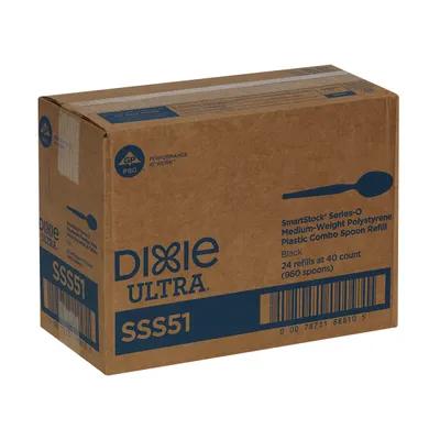 Dixie® Ultra SmartStock® Teaspoon PS Black Medium Weight 960/Case