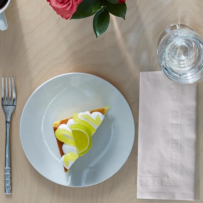 Dinner Napkins 15X16.75 IN 3.75X8.5 IN White Paper 2PLY 1/8 Fold Refill Embossed 100 Count/Pack 28 Packs/Case