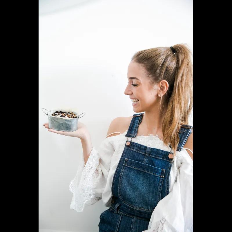 Buckets Mini 3X3 IN 7 OZ Metal Silver Reusable 24 Count/Pack 6 Packs/Case 144 Count/Case