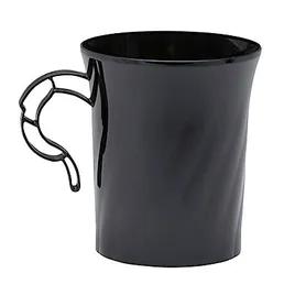 WNA Cup Mug 8 OZ Plastic Black 192/Case