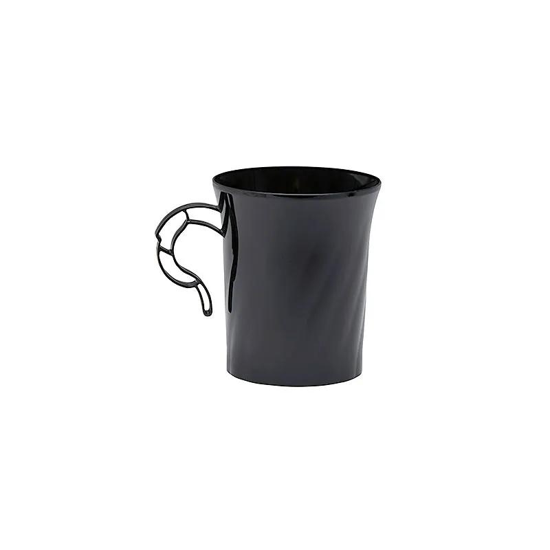 WNA Cup Mug 8 OZ Plastic Black 192/Case