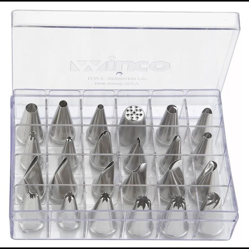 Piping Tip Stainless Steel 24/Set