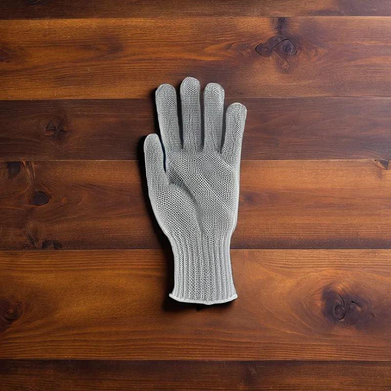 Gloves Large (LG) Medium Weight Stainless Steel Fiber 1/Each