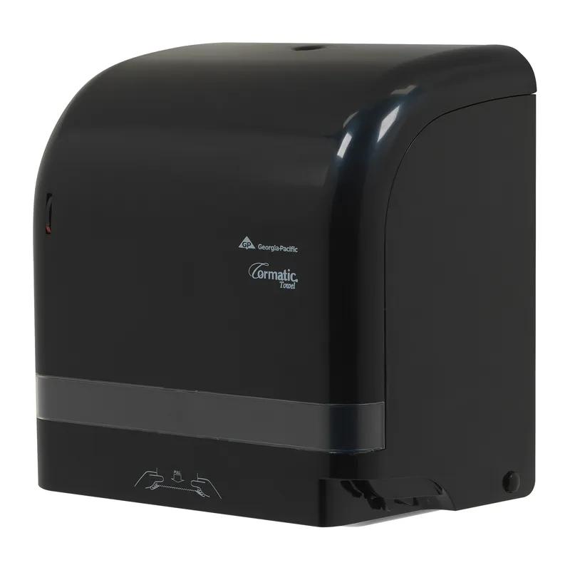Cormatic® Paper Towel Dispenser 9.20X13.80X13.60 IN Plastic Black Mechanical High Capacity 1/Each