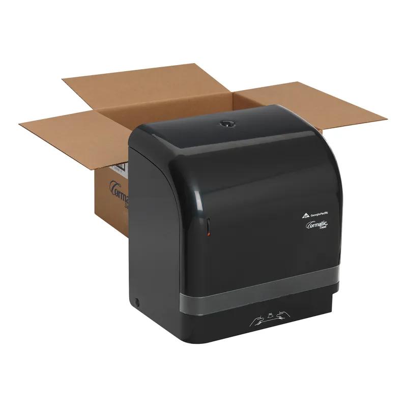 Cormatic® Paper Towel Dispenser 9.20X13.80X13.60 IN Plastic Black Mechanical High Capacity 1/Each