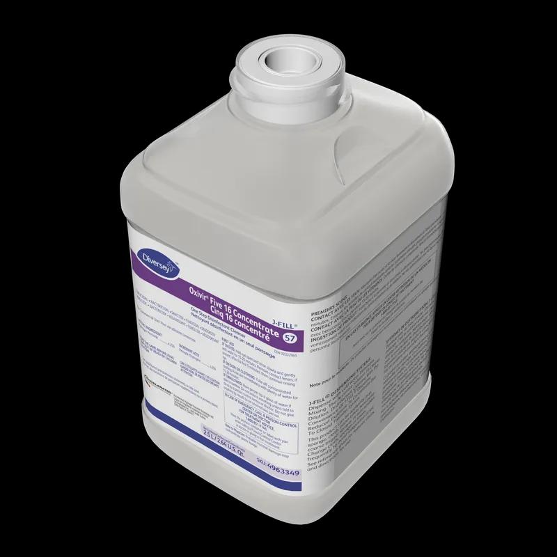 Oxivir® Five 16 One-Step Disinfectant 2.5 L Multi Surface Liquid Concentrate Accelerated Hydrogen Peroxide (AHP®) For J-Fill® 2/Case