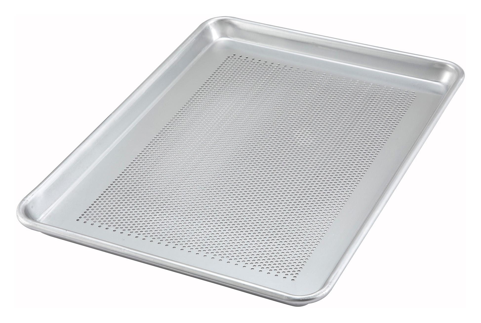 Sheet Pan 25.875X18X1.25 IN Aluminum 16GA Perforated Closed Bead 1/Each
