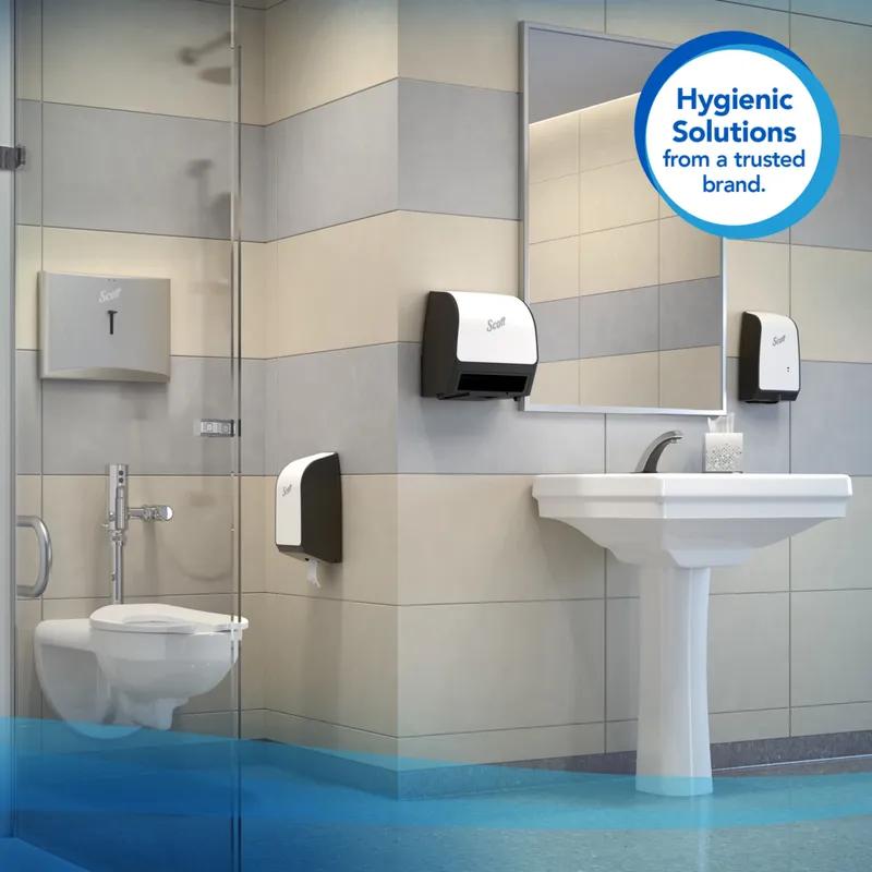 Scott® Toilet Paper & Tissue Sheets 4.5X8.3 IN 2PLY White Interfold High Capacity 250 Sheets/Roll 36 Rolls/Case