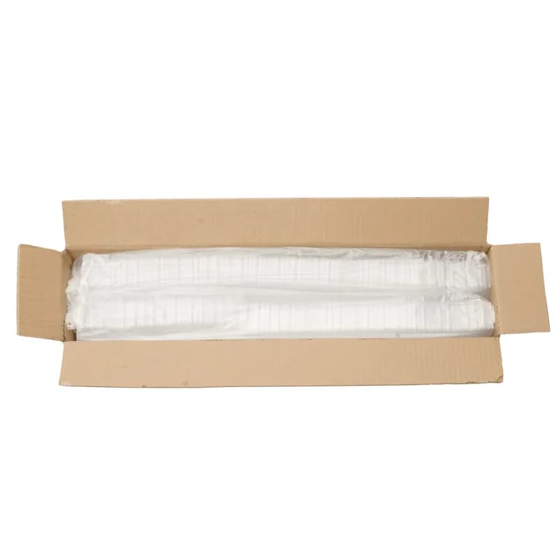 Tiny Temptations Tiny Tumbler Lid PET Clear Square For 2.2 OZ Souffle & Portion Cup 1000/Case