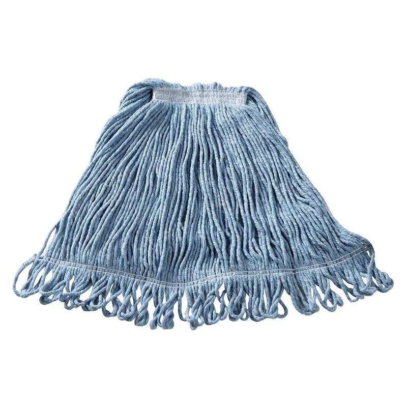 Mop Head Medium (MED) 20 OZ Blue Blend 1IN Headband 1/Each