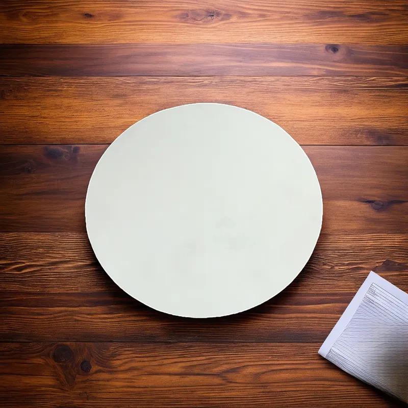Cake Board 11 IN Corrugated Paperboard White Round 250/Case